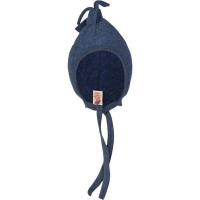Engel Зимна шапка (beanie) Engel Baby Hat, Wool Fleece Beanie - Blau Melange - размер 86/92 (EU) (204-4079-0112)