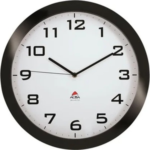 Alba Стенен часовник, 38 cm, ALBA "Horissimo", черен HORISSIMO N (HORISSIMO N)