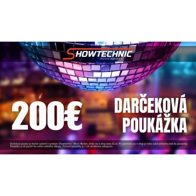 Darčeková poukážka 200€