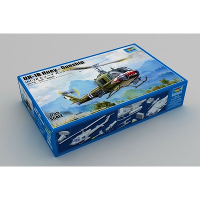 Trumpeter Bell UH-1B Huey Gunship 1:35
