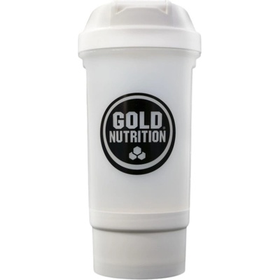 Gold Nutrition Shaker - White [600 мл] Бял