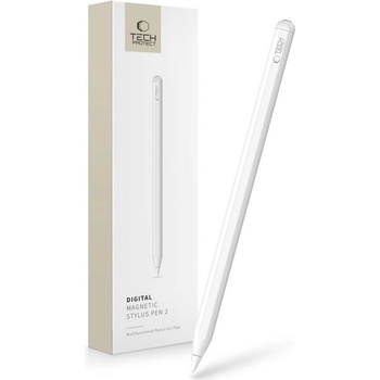 Tech-Protect Дигитална писалка за iPad от Tech Protect Digital Stylus Pen " 2" - Бяла (9589046922541)