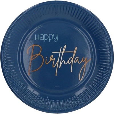 Růžička Taniere papierové HB Elegant True Blue 23 cm