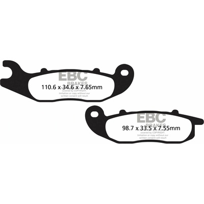 EBC Brzdové doštičky SFA693