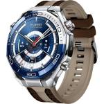  Силиконова каишка 22mm за Huawei Watch GT 6/6 Pro/5/5 Pro 46mm, кафяв