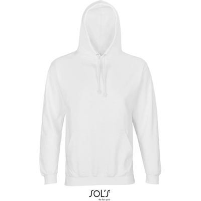 SOL'S condor / Унисекс суичър с качулка - бял s (25381500101)