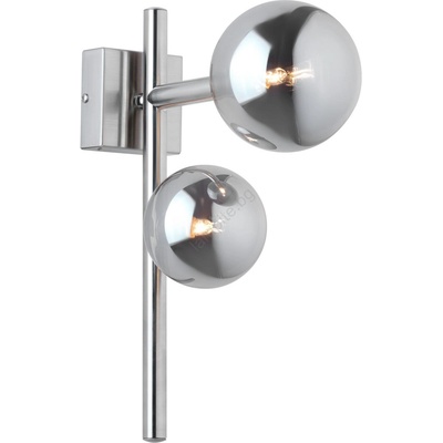 JUPITER 1903 - Стенно осветително тяло NEPTUN 2xG9/14W/230V матов хром/пушечно сиво (10701903)