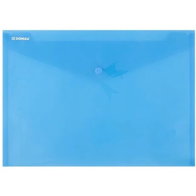 DONAU Чантичка за документи, a4, pp, патент, donau, синя 8544001pl-10 (8544001pl-10)