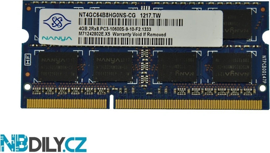 Ddr3 2gb 2gb Rx8 Pc3 Оперативная память NANYA NT2GC64B88B0NS-CG