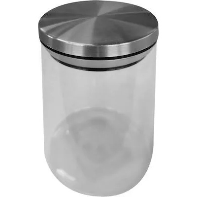 Боросиликатен буркан с капак INOX 12x8cm 500ml