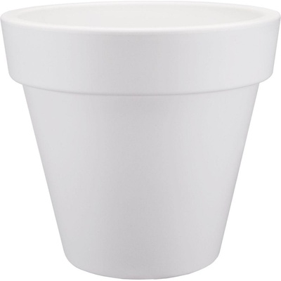 Elho Pure Round 40 cm white biely