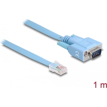 Delock RS-232 тип DB9 адаптер мъжки - 1 x RS-232 RJ45 сериен мъжки 1 м