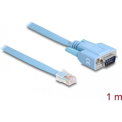 Delock RS-232 тип DB9 адаптер мъжки - 1 x RS-232 RJ45 сериен мъжки 1 м