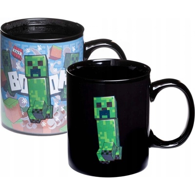 Paladone Hrnek Minecraft Creeper měnící se 300 ml