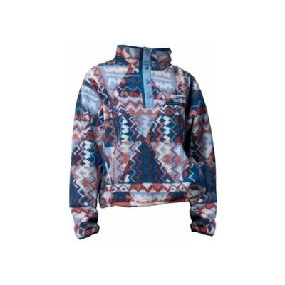 Columbia Helvetia II Printed Cropped Half Snap Women modrá
