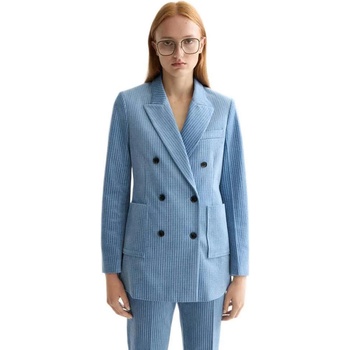 Scotch & Soda Сако Scotch & soda Corduroy Double Breasted blazer - Blue (Faded Denim)