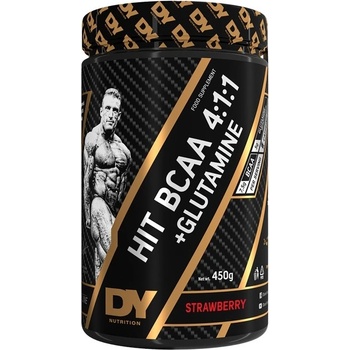 DY Nutrition High Intensity Training BCAA 4: 1: 1 + Glutamine [450 грама] Ягода