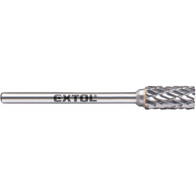 EXTOL INDUSTRIAL fréza karbidová válcová s čelním ozubením, 6*13mm, stopka 3mm, 8703813