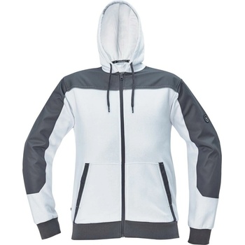 Cerva CREMORNE Mikina s kapucňou biela