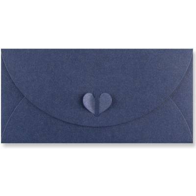 Envelopes Ltd. Barevná obálka DL LUX BUTTERFLY tmavě modrá ,balení 20 ks 562515