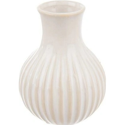 VAZA PORCELAN BIELA 6X6X8CM