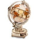Robotime Rokr Svítící 3D dřevěné puzzle Globus 180 ks