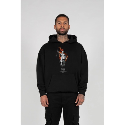Urban Classics Суичър Justitia x Heavy Oversized Hoody black XXLUB-MJG11696-00007 - Бял, размер XS