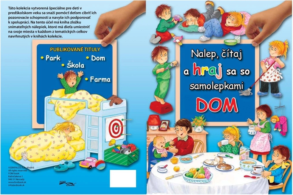 Dom - So samolepkami
