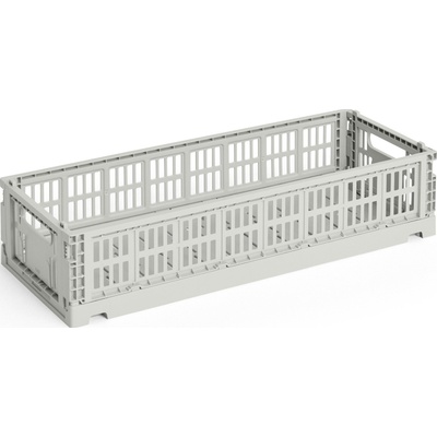 Hay Colour Crate Mini Oblong Щайга за съхранение, сив (AE358-B008-AB48)