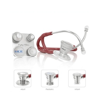 Image 1 of MDF Стетоскоп MDF ProCardial C3 Titanium Бордо Комплект