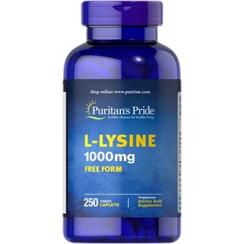 Image 1 of Puritan's Pride L-Lysine 1000 mg [250 капсули]