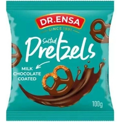 Dr. Ensa slaný preclík v mléčné čokoládě 100 g