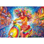 Magnolia - Puzzle Blossoming Freedom - 1 000 piese