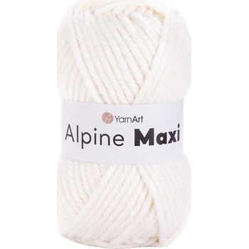 YARNART Alpine Maxi 676 Optic White Плетива прежда (Alpine Maxi 676)