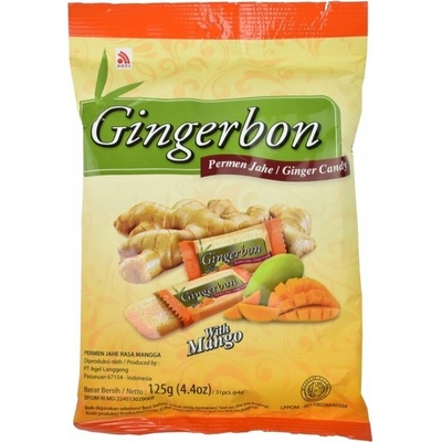 Indonésie Gingerbon - mango 125 g