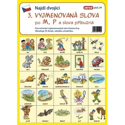 Najdi dvojici 3 Vyjmenovaná slova po M P