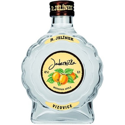 R. Jelínek Pálenka z jaderničky 42% 0,2 l (holá láhev)