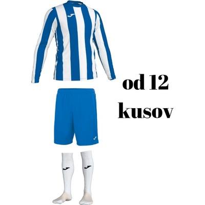 Joma Inter s dlhým rukávom pre celé mužstvo od 12 ks královská modrá biela počet ks v sadě 12 hráčskych setov