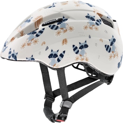 uvex Детска каска за планинско колоездене Uvex Kid's Kid 2 cc Bike helmet - Raccoon Matt - размер 46-52 cm (851-0864-0911)