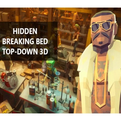 Hidden Breaking Bed Top-Down 3D
