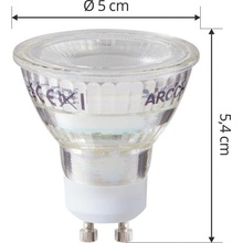 Arcchio LED žiarovka GU10 2,5W 6500K 450lm sklenená sada 10 ks