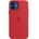 Apple Оригинален гръб Apple Silicone Magsafe Cover за iPhone 12/12 Pro - Червен, MHL63ZE/A