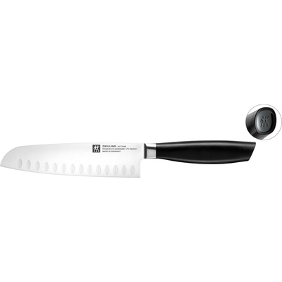 ZWILLING Нож Сантоку ALL * STAR 18 cm, черен лого, Zwilling (ZW1020445)