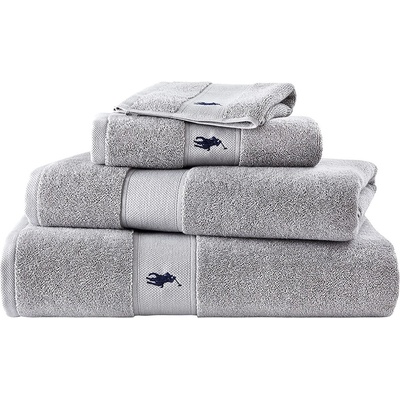 Ralph Lauren Home Хавлиена кърпа Ralph Lauren Home RL Polo Player Towel - Andover Heather