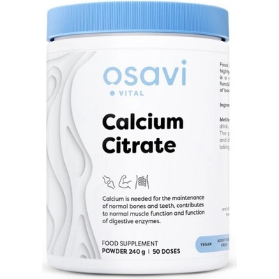 Osavi Calcium citrate, калций под формата на цитрат, 240 г