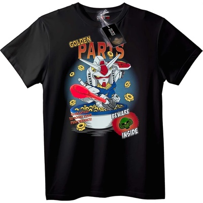 NOONEBRAND Тениска GOLDEN PARTS Gundam - 4XL, White