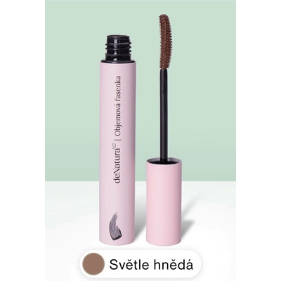 deNatura Objemová řasenka Světle hnědá 6 ml