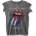 The Rolling Stones Havana Cuba Burnout Charcoal Grey L Дамски Риза (RSBO01LC03)