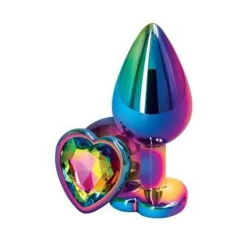 NS Novelties Анален разширител - Цветно сърце, Размер М, 45662