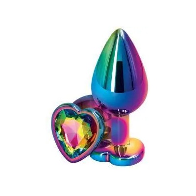 NS Novelties Анален разширител - Цветно сърце, Размер М, 45662